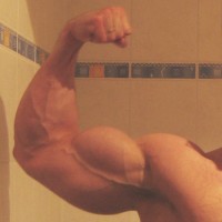 true natural bodybuilding left biceps