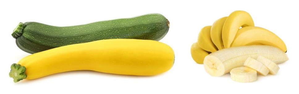zucchini and banana